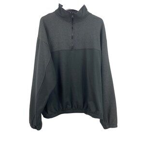 IllumiNITE Reflective Mens  Size XL Micro-Fleece Long Sleeve 1/4 Zip Pullover